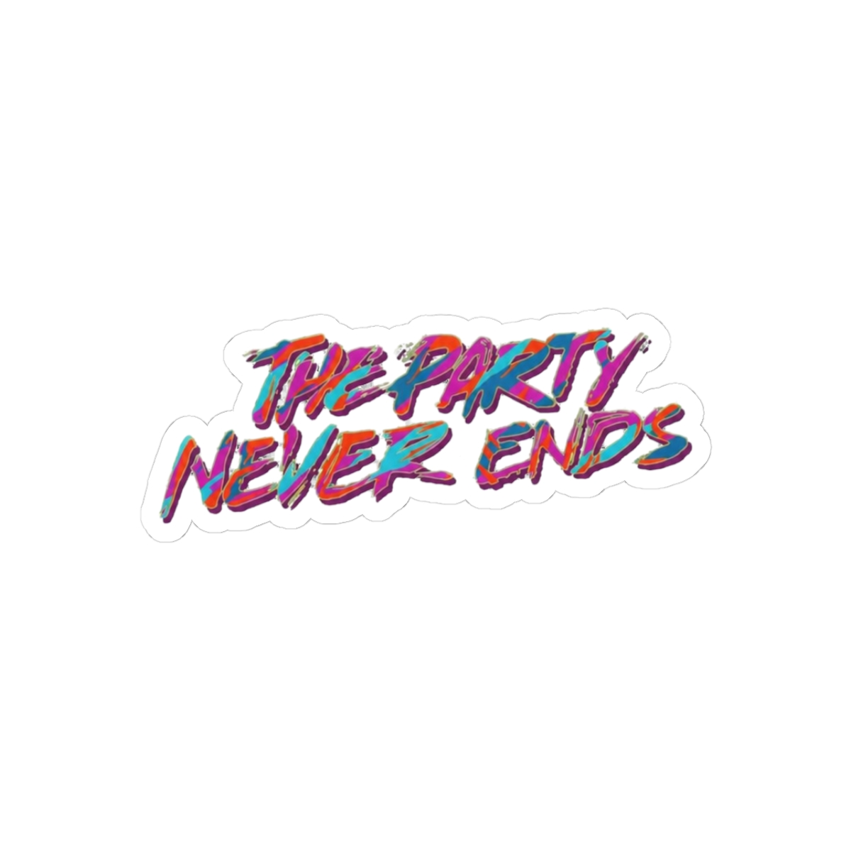Juice Wrld The Party Never Ends Album Hip-Hop Sticker