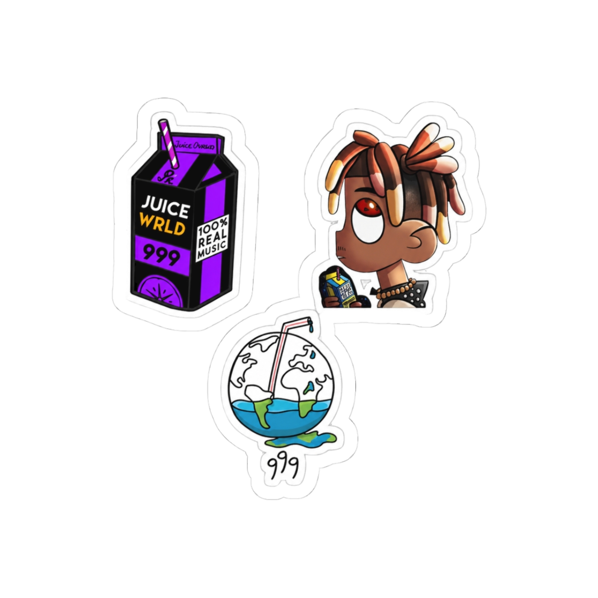 Juice WRLD 999 Sticker Pack Rap Icon
