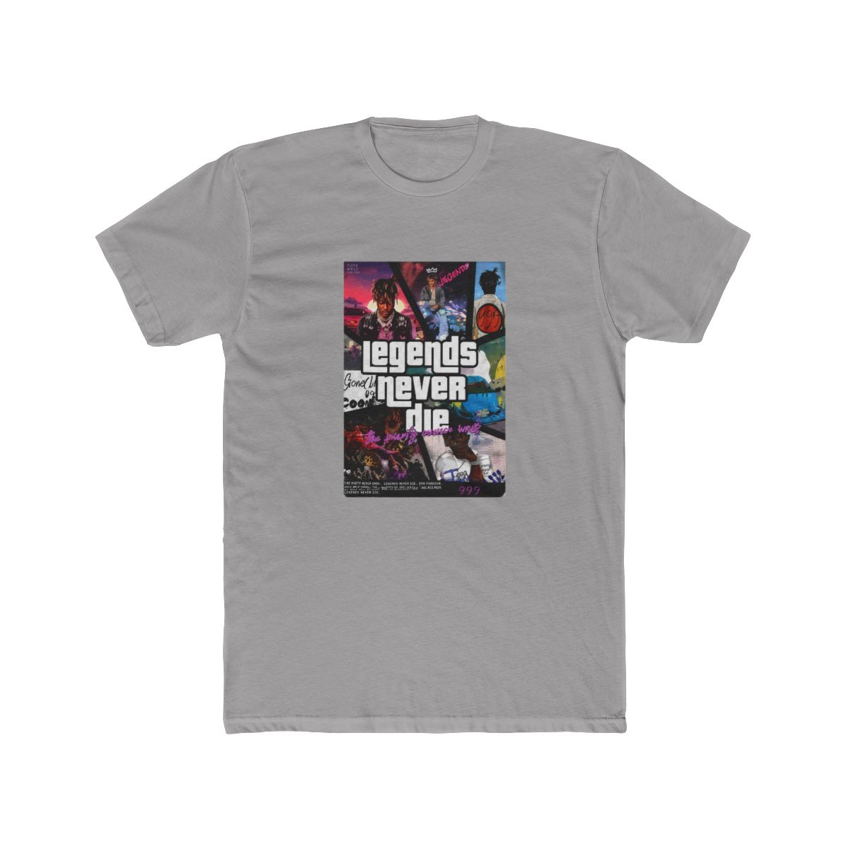 Juice Wrld backprint tshirt legend never die shirt print fan merch gift 999