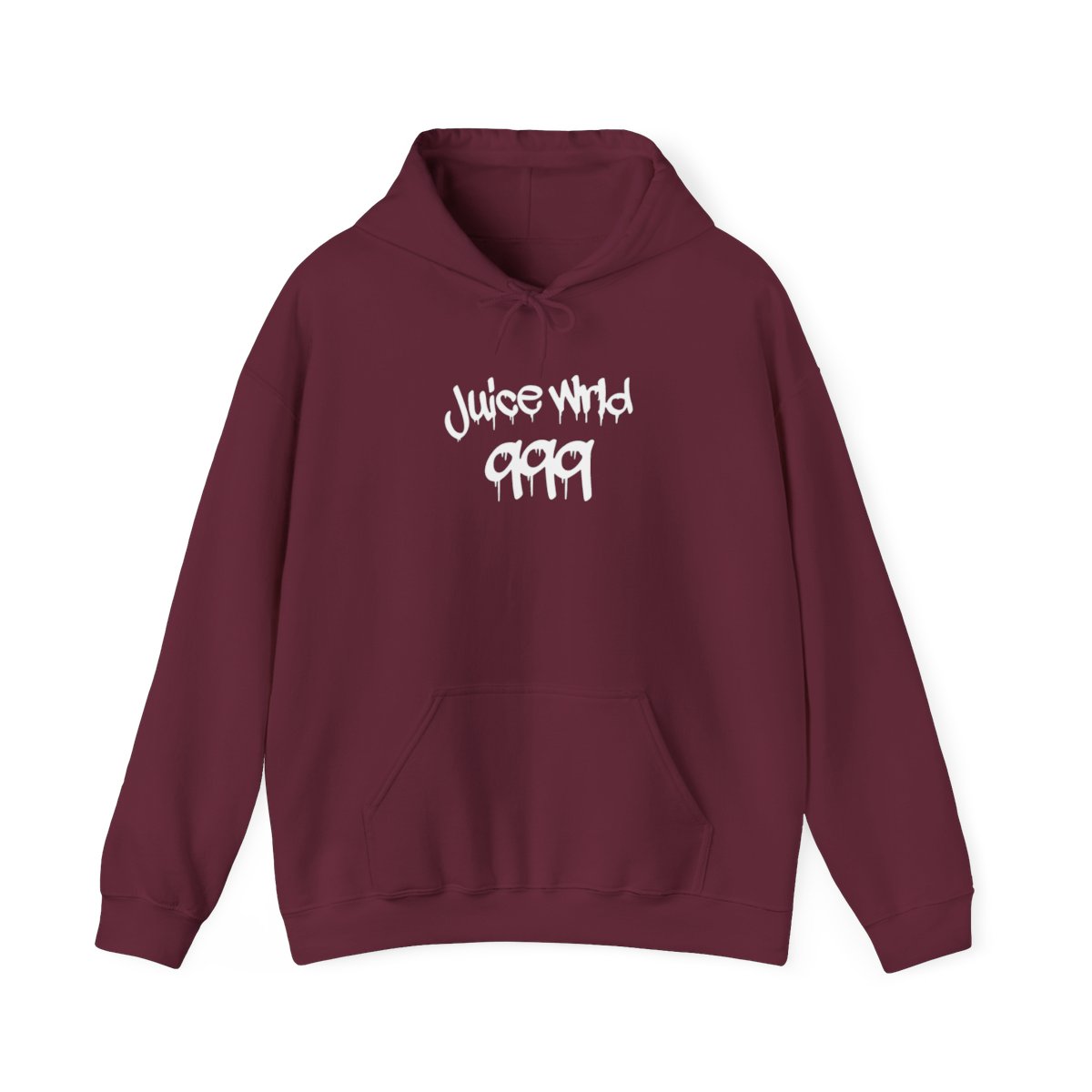 Juice Wrld 999 Hoodie Black White Roses - alternate angle 4, merchandise