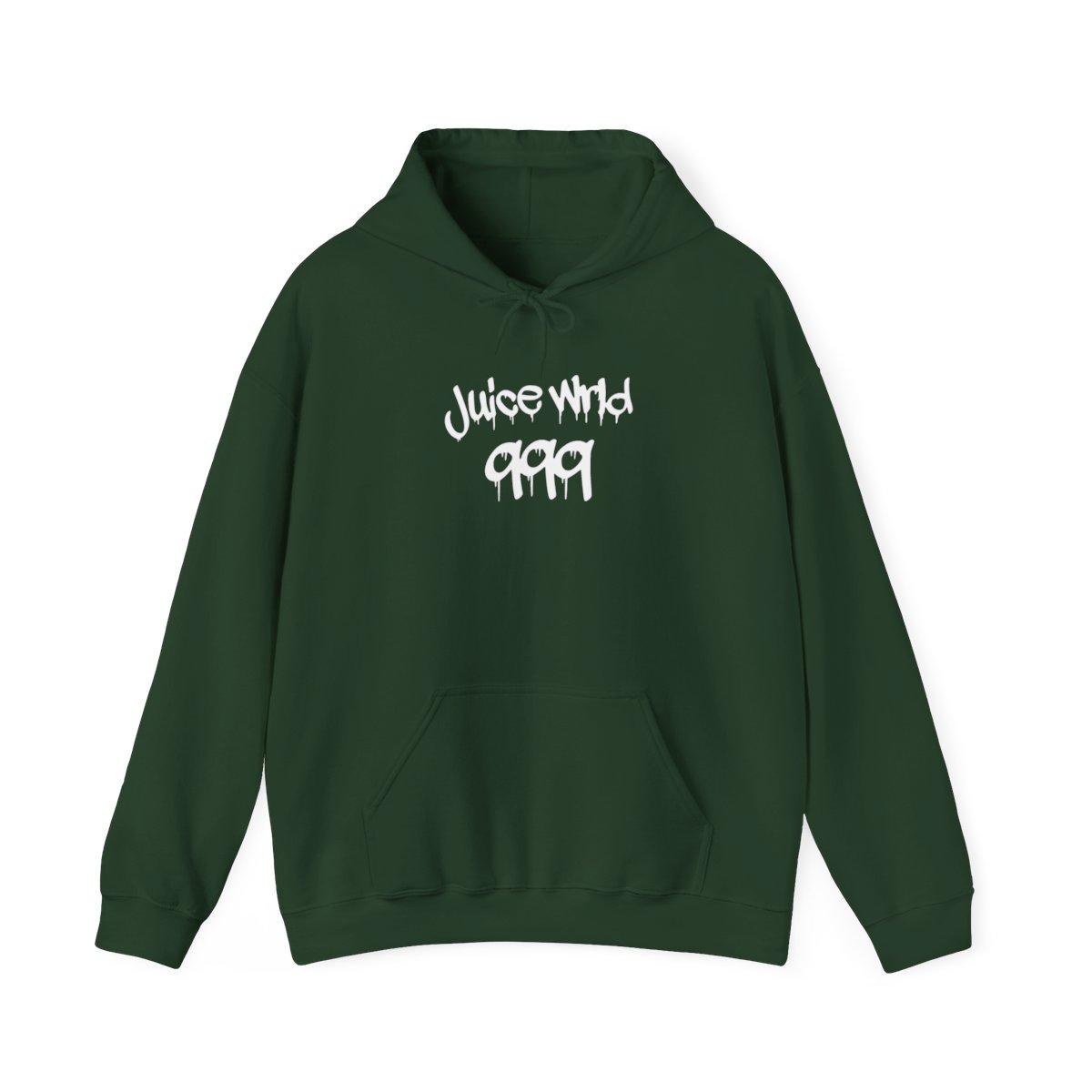 Juice Wrld 999 Hoodie Black White Roses - alternate angle 2, merchandise